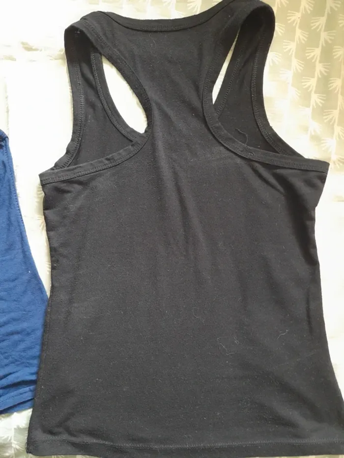 Lot 3 t-shirt dos nu - photo numéro 4