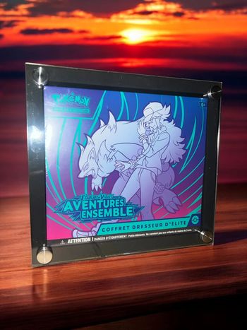 Pokémon - ETB Ev9 Aventures Ensemble + protection bois - Neuf scellé