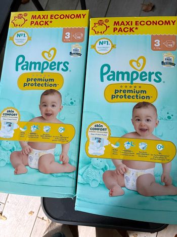 Couche Pampers premium 