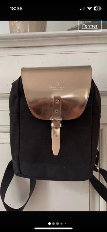 Sac à dos avec 2 rabats