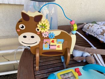 Jeu activités en bois cheval 