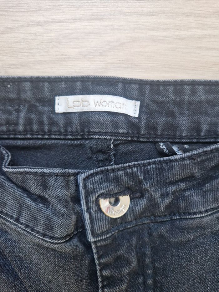 Jean femme noir LPB Woman taille 38 - photo numéro 6