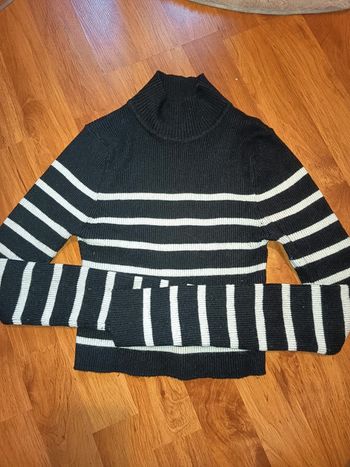 Pull col haut XS