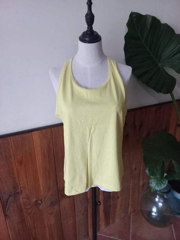 Débardeur jaune/vert