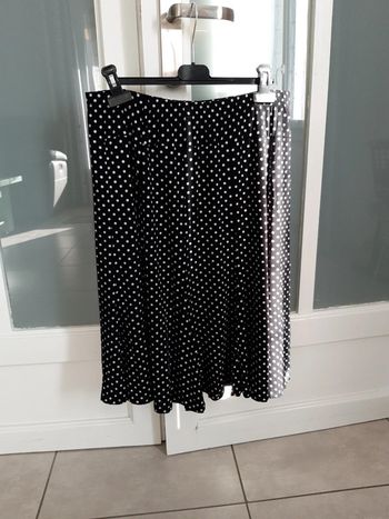 Jupe à pois 40