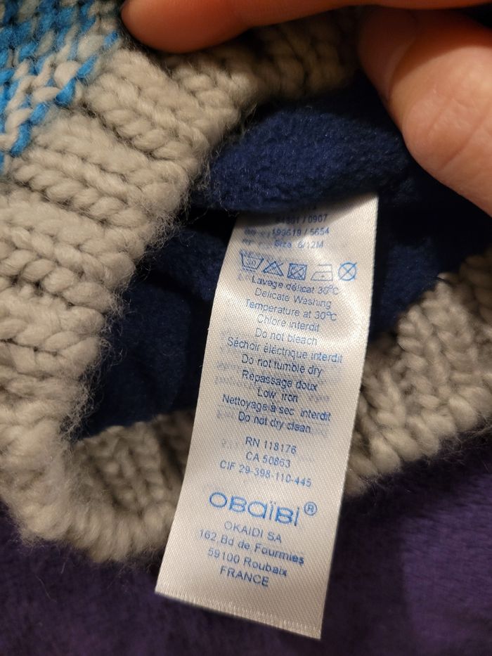 Bonnet 6/12 mois - photo numéro 2