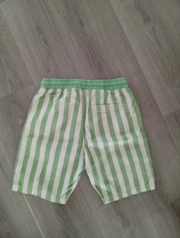 Short rayé en lin - photo numéro 3