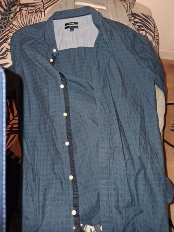 Chemise bleue