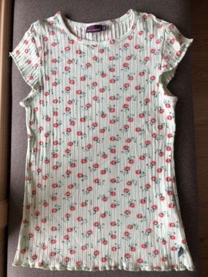 Tee-shirt vert sergent major 11 ans