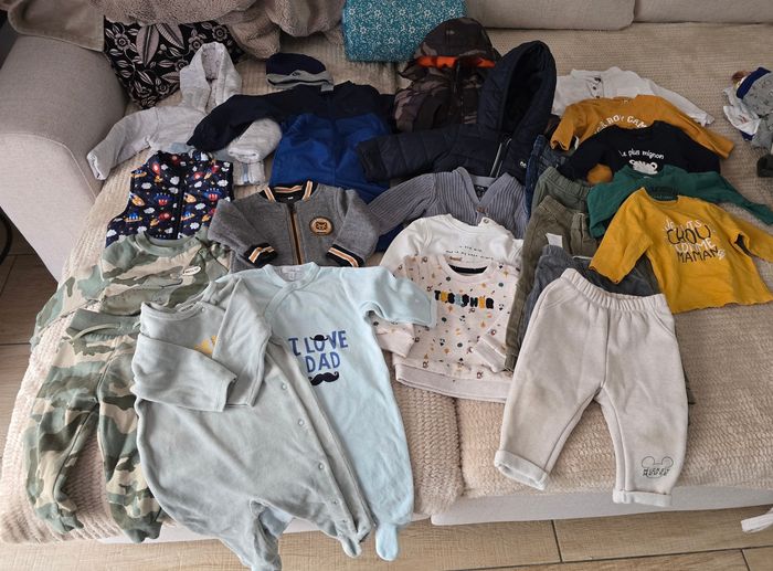 Très gros lot vêtements 6 mois hiver - photo numéro 6