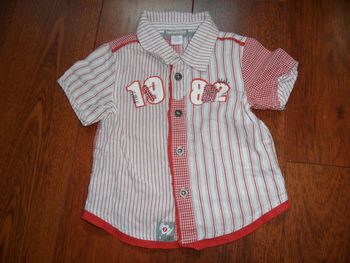 Chemise printemps-été Garçon, Orchestra, 12 mois