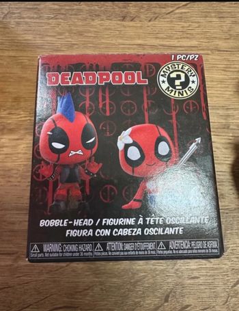 Figurines deadpool Marvel mystère minis funko