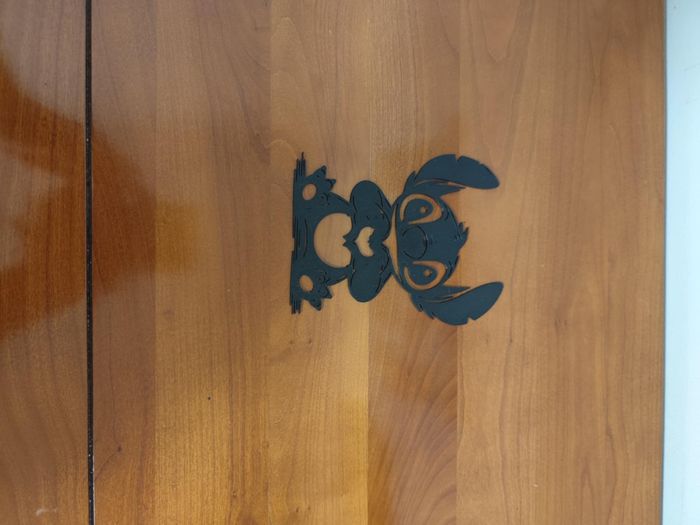 Décoration murale Stitch cœur - photo numéro 2