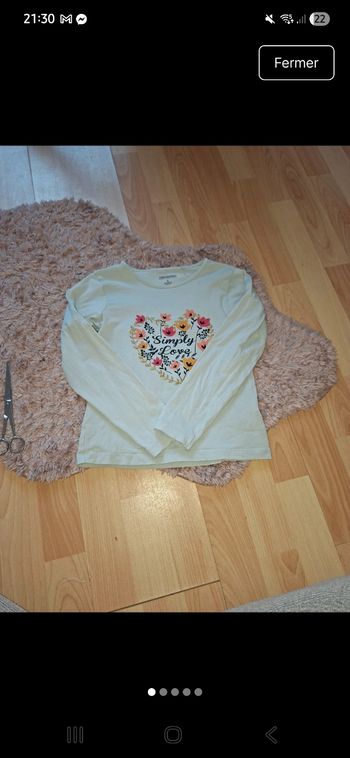 Manche longue 8 ansT