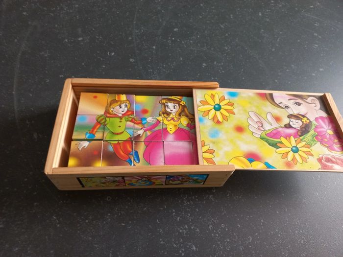 15 cubes en bois - photo numéro 2