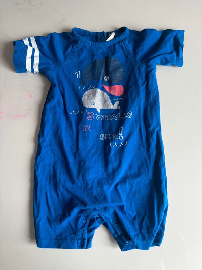 Lot de 3 combinaisons short 24 mois 2 ans - photo numéro 2