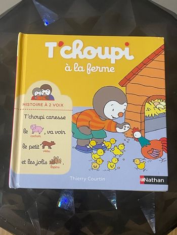 Livre tchoupi a la ferme
