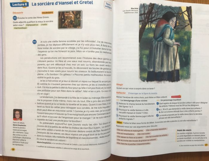 L'archipel littéraire nouvelle édition 2025 - Manuel de l’élève 6ème - photo numéro 2
