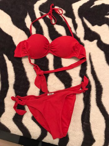Maillot de bain rouge pimkie