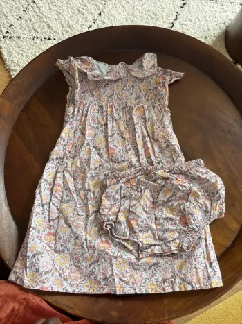 Robe + culotte fille Kiabi