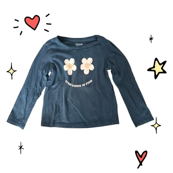T-shirt manches longues taille 4 ans - photo numéro 2