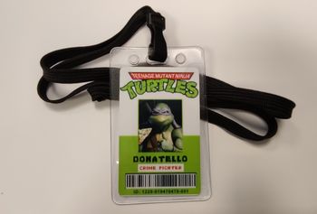 Badge Tortue Ninja - Donatello