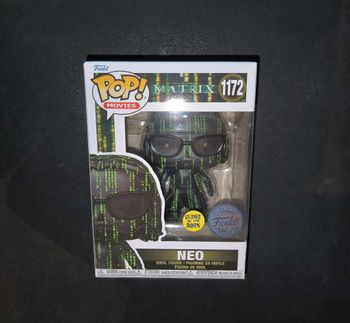 Figurine Funko Pop / Neo 1172 / Matrix / Glows In The Dark Spécial édition