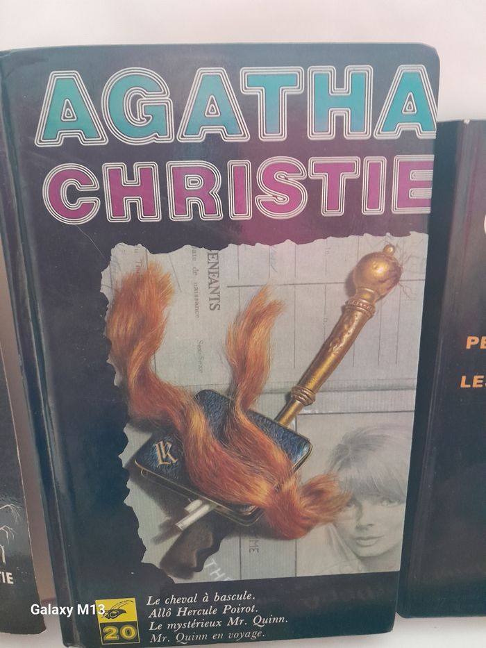 Lot de 9 romans d'Agatha Christie - photo numéro 3