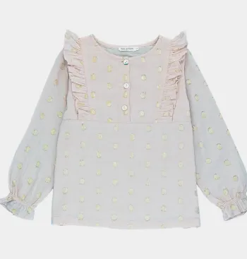 Blouse à manches longues 5 ans en coton Eden et Victor