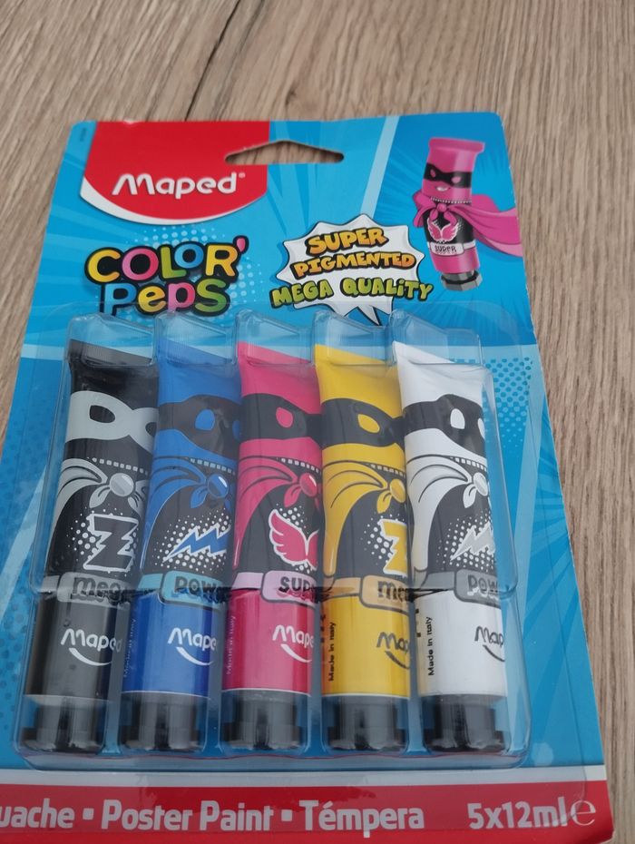 Peinture et pinceaux maped neuf - photo numéro 3