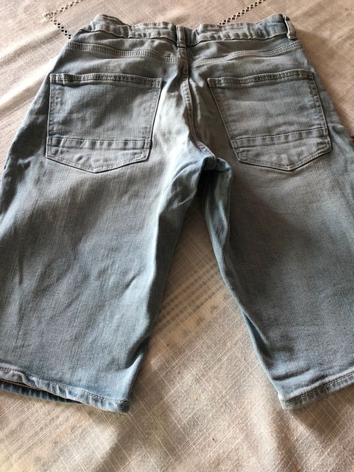 #lot #kiabi #lot bermuda #tee shirt #xs #14 ans - photo numéro 3