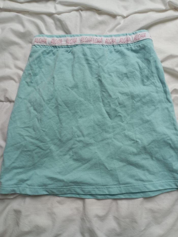 Jupe turquoise 12 ans copiniao 2€ - photo numéro 3