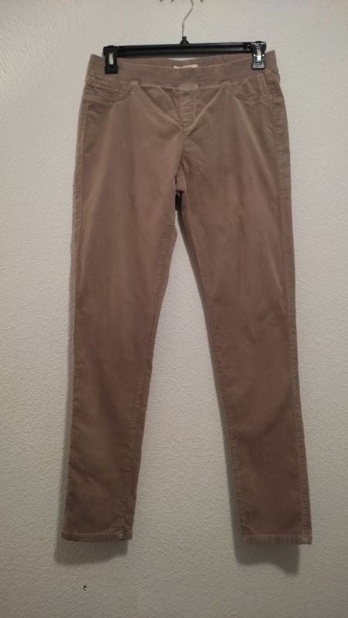 Jegging velours fin
