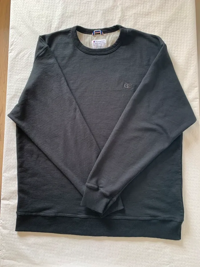 Sweat Champion Noir Classique Taille S - photo numéro 5