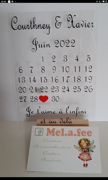 Plaque personnalisée