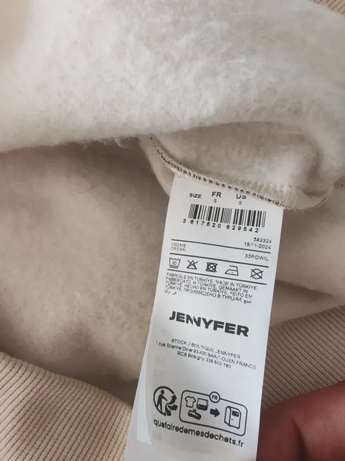 Sweat Hot Wheels x Jennyfer “High Performance” à rayures – Neuf avec étiquette – Taille S (Femme) - photo numéro 6