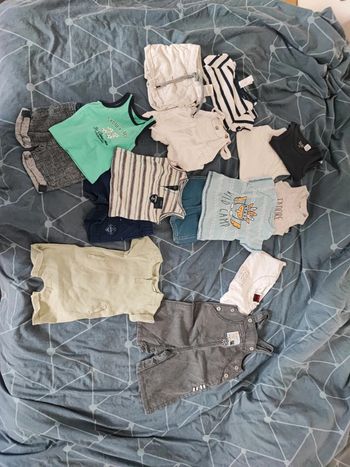 Lot vêtements bébé été 3mois