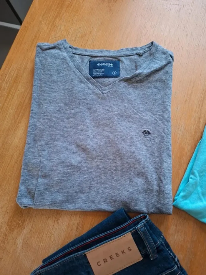 Lot pantalon creeks tshirt bonobo ralph lauren - photo numéro 3