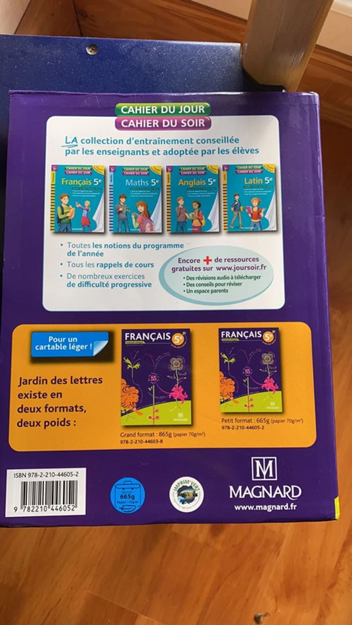 Manuel français 5e - photo numéro 2