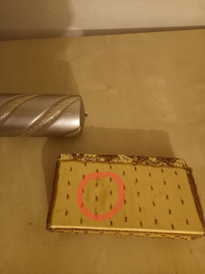 Sac festif doré - photo numéro 3