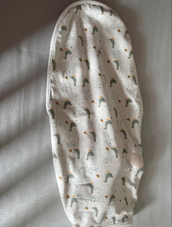Couverture d'emmaillotage imprimé oies - photo numéro 9