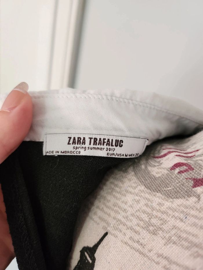 Magnifique Robe noir Col Claudine de marque Zara et de taille 38 - photo numéro 4