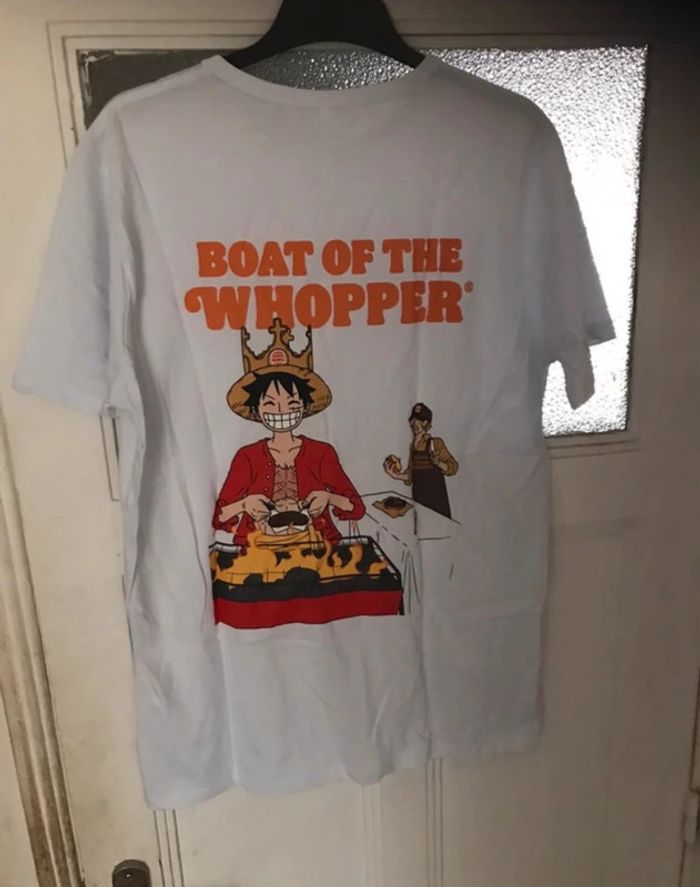 T-shirt One Pièce Burger King collector en taille M