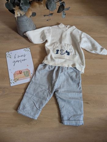 Pyjama 2 pièces 6 mois