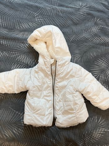 Manteau irréversible bébé fille