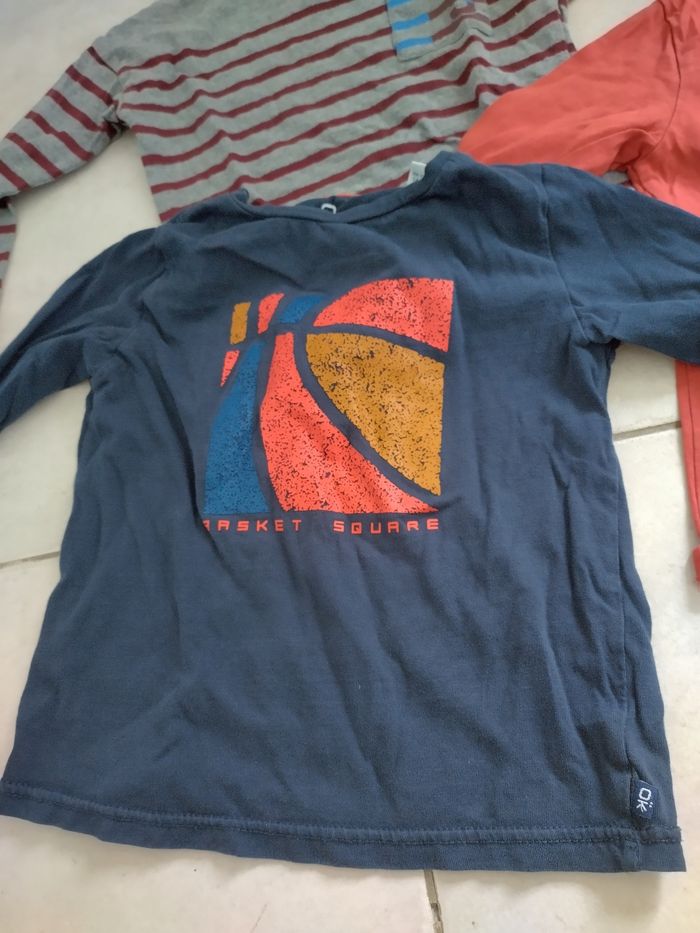 Lot Tshirt manches longues okaidi - photo numéro 2