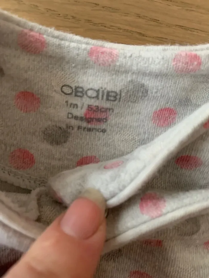 Pyjama Obaibi 1 mois - photo numéro 2