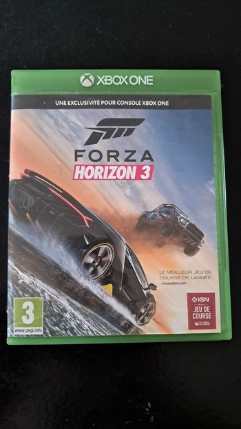 Jeu xbox one forza horizon 3