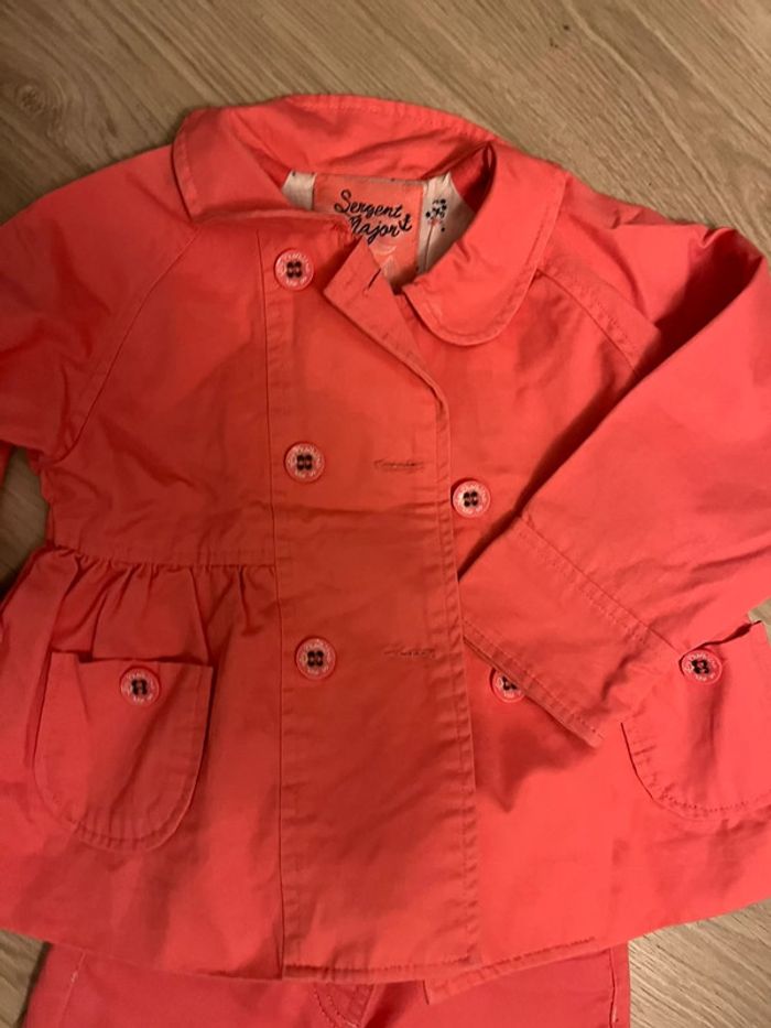 Ensemble fille sergent major 3 ans pantalon veste - photo numéro 3
