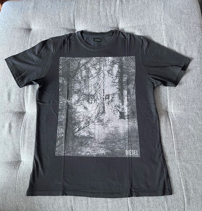 T-shirt imprimé loup Diesel